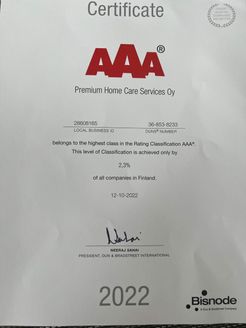 AAA sertifikaatti